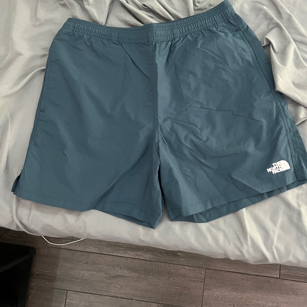 The North Face Class V SWIM Pull On Shorts Size M Blue